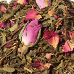 China’s vruchtenparadijs-Fleurige groene thee met aardbei en framboos