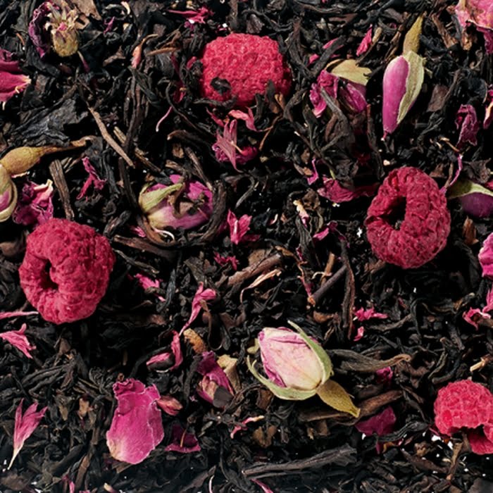 Rose's Kiss Oolong Thee: Verleidelijke Blend van Framboos en Roos