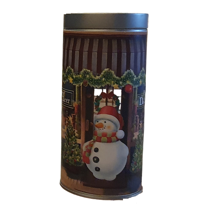 Kerstblikje Frostea the Snowman
